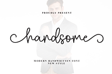 Handsome | Script Font