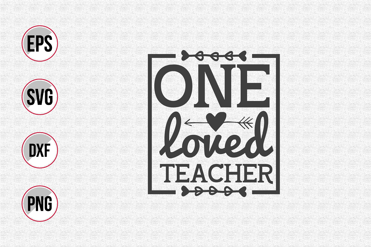 teacher typographic svg bundle., a Graphic by Uniquesvg99 (Photo 7 of 21)