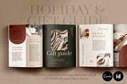 Holiday Gift Guide / CANVA, InDesign, a Magazine Template by Mirazz (Thumbnail 22 of 22)