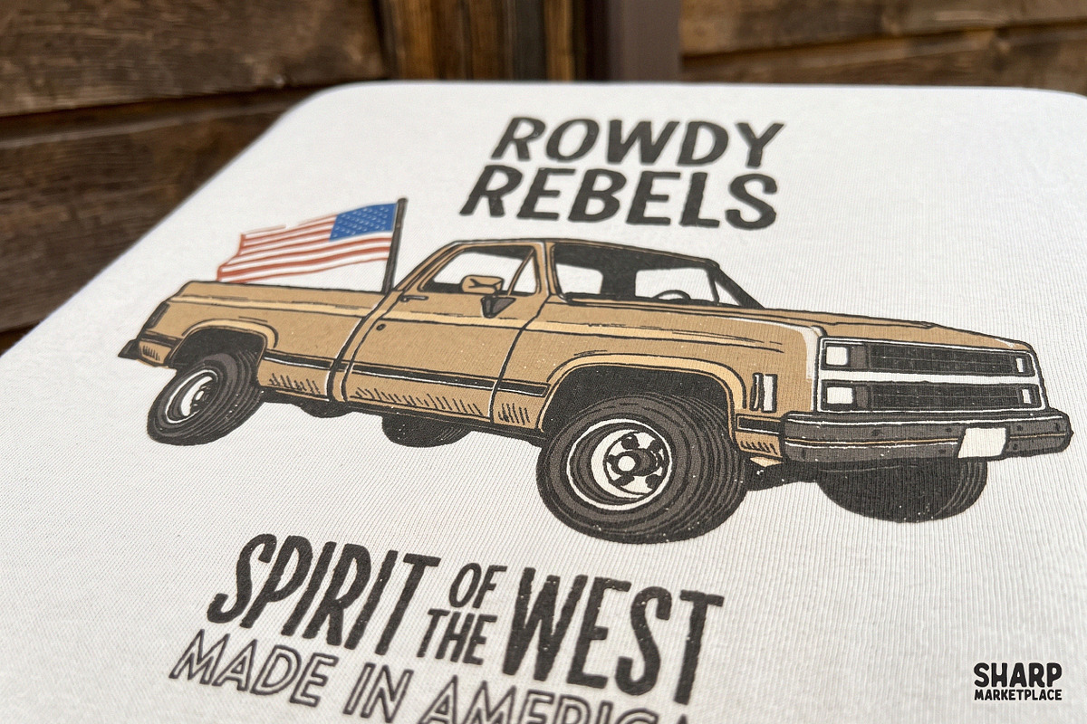 Rowdy Rebels Spirit Of The West, an Object Graphic by SharpMarketplace (Photo 4 of 4)