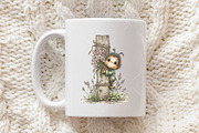 Whimsical Spring Sign Post Clipart, an Illustration by OK Design (Thumbnail 6 of 6)