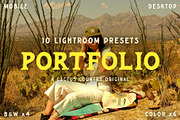 Portfolio Lightroom Presets, a Brushes & More by Cactus Country (Thumbnail 1 of 13)