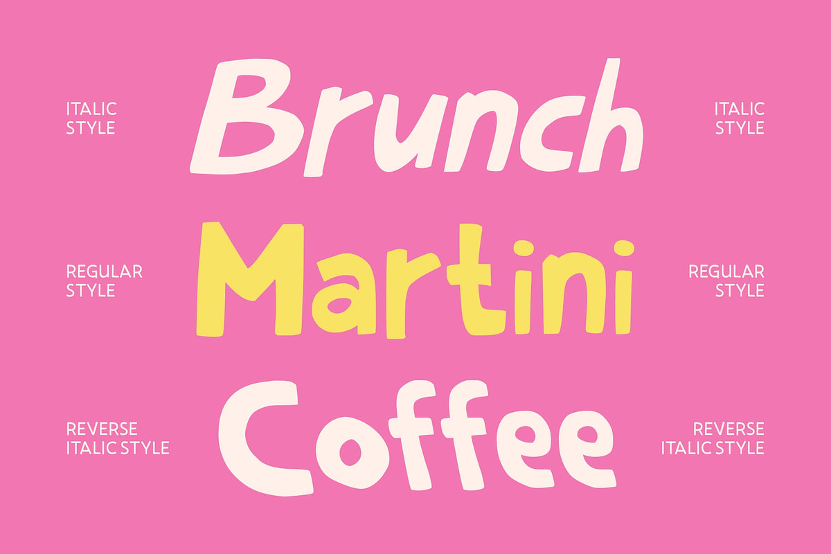 CS Gregory – Quirky Font, a Sans Serif Font by Craft Supply Co. (Photo 2 of 8)