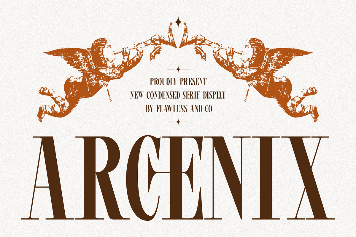 Arcenix - Serif Display Font, a Serif Font by Flawless And Co (Photo 1 of 10)
