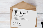 Business Thank You Card (Digital), a Stationery Template by Zqdo (Thumbnail 2 of 3)