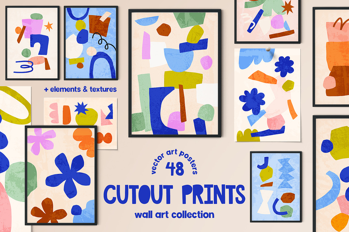 Cutout Prints Vector Poster Creator, an Object Graphic by ArtFM (Photo 1 of 15)