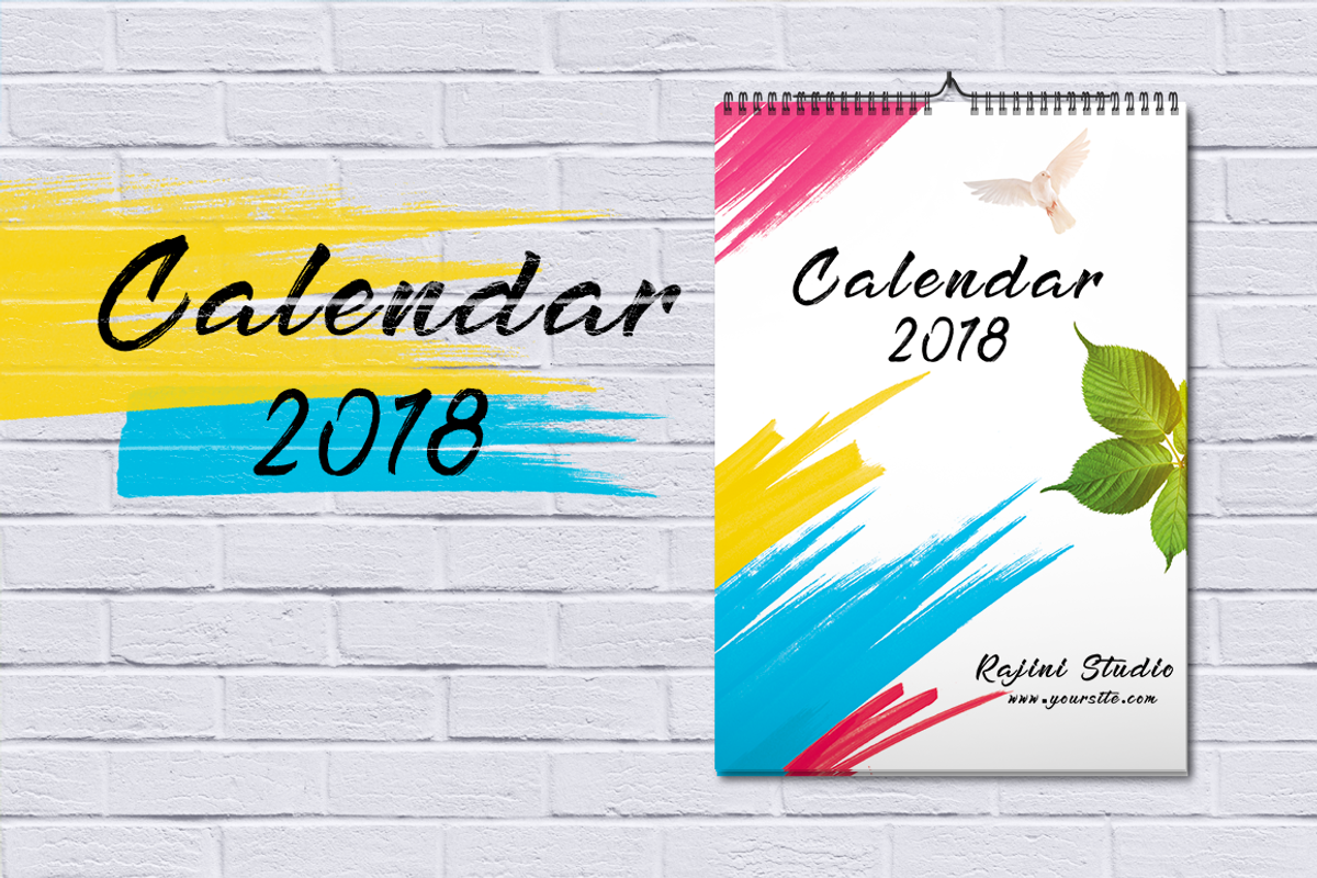 Calendar 2018, a Stationery Template by Jaisivakumar (Photo 2 of 9)