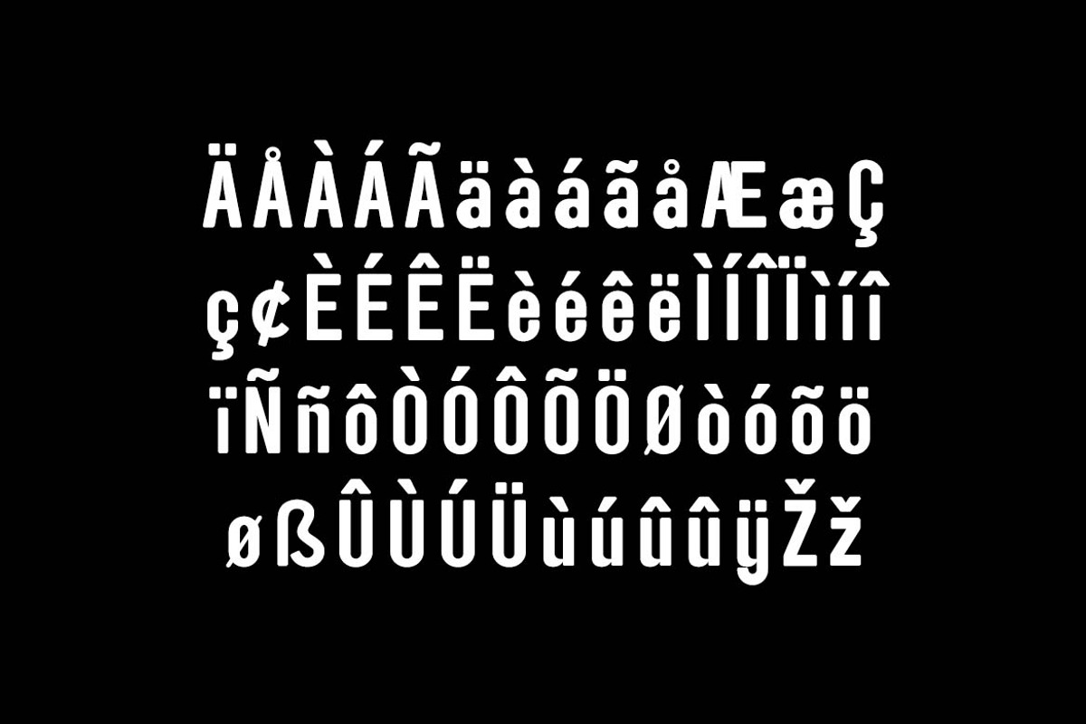 Proxyn Bold Condensed Font, a Sans Serif Font by UICreative (Photo 8 of 13)