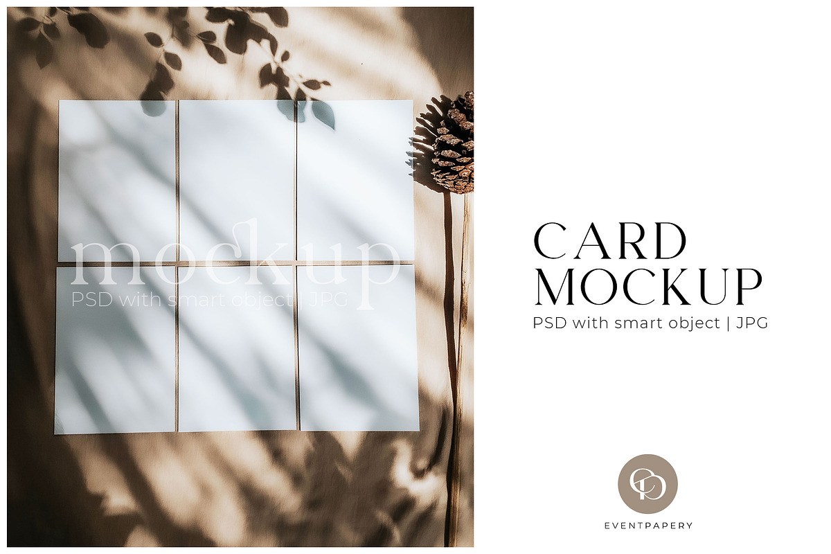 Invitation Card Mockup 5x7, a Print Template by eventpapery (Photo 1 of 3)