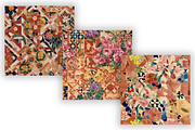 Mosaic Mediterranean Blossoms, a Pattern Graphic by FloridPrintables (Thumbnail 4 of 7)