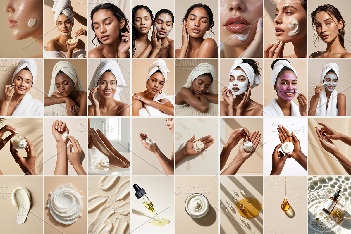250 Beauty & Skincare Stock Photos, a Beauty & Fashion Photo by My Template Studio (Photo 8 of 10)