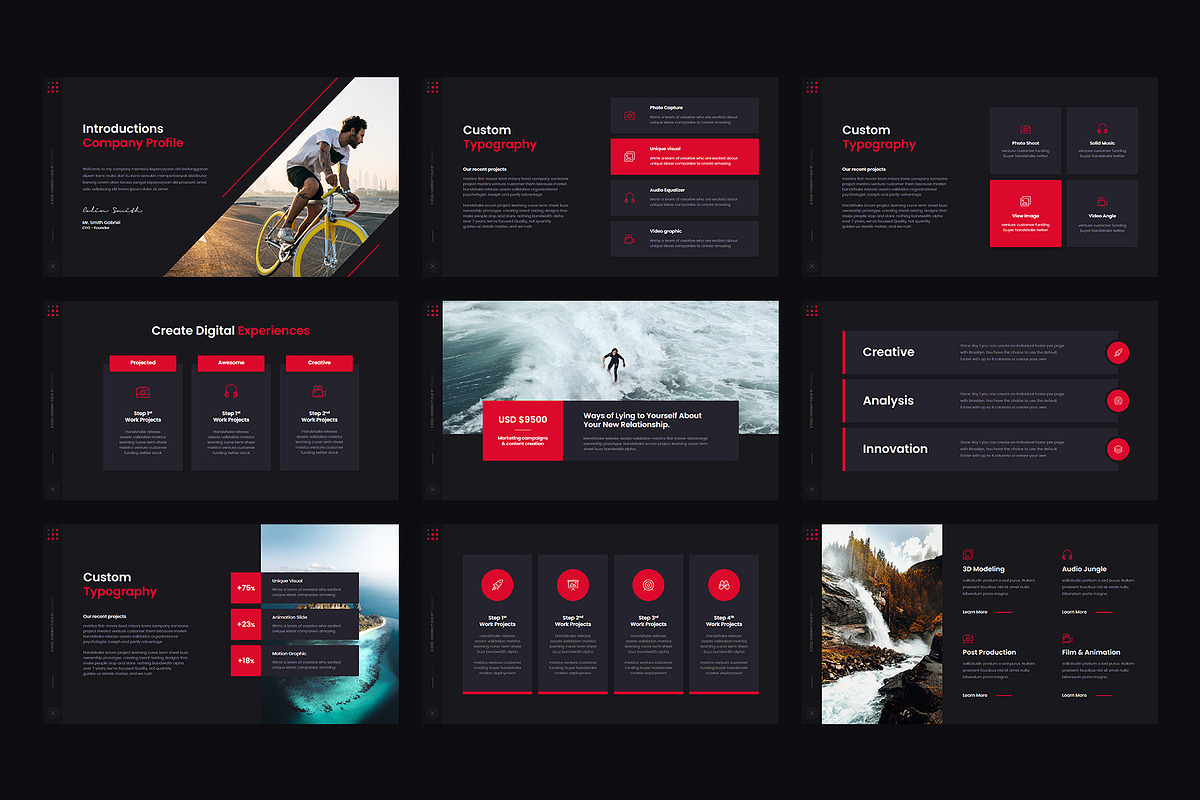 NOAH Presentation Template Design, a Presentation Template by Rocketstill (Photo 12 of 18)