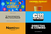 UNCMMN BUNDLE - 52 Premium Fonts, a Sans Serif Font by Kotivoro (Thumbnail 2 of 22)