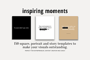 150 Inspiring Instagram Templates, a Social Media Template by RB Boutique (Thumbnail 5 of 12)