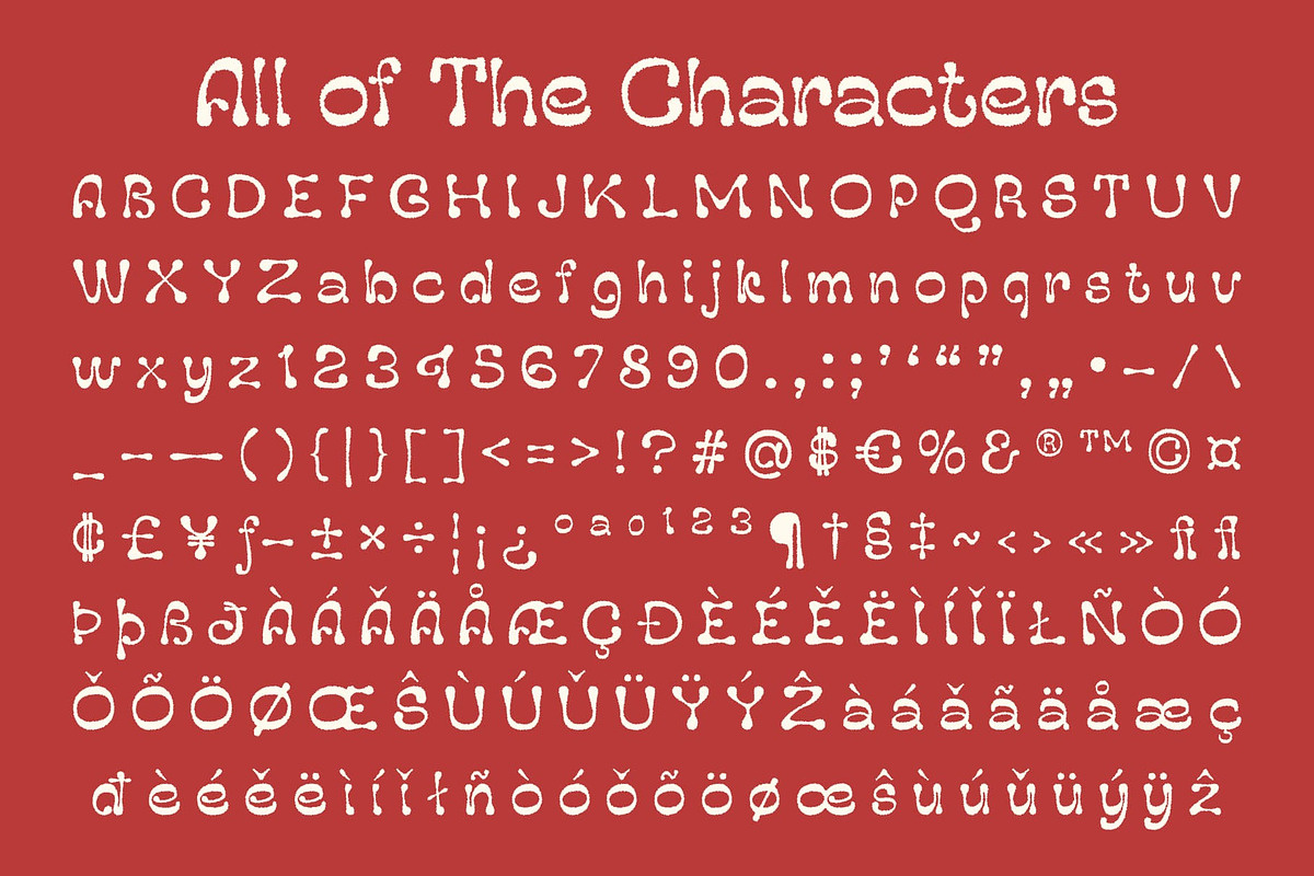 Peacy Rough, a Sans Serif Font by Craft Supply Co. (Photo 8 of 8)