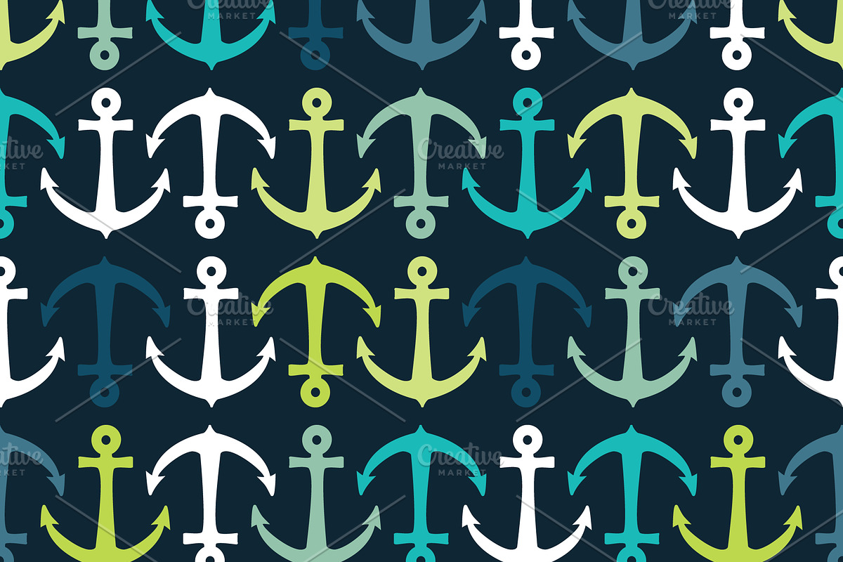 Set of 8 nautical patterns, part 1 preview 5