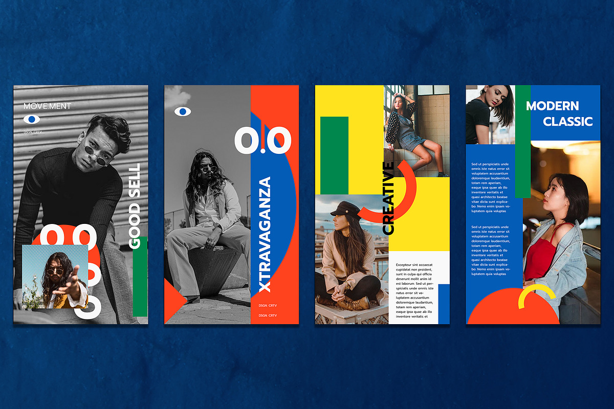 Bold Instagram Templates, a Social Media Template by Azruca (Photo 3 of 9)