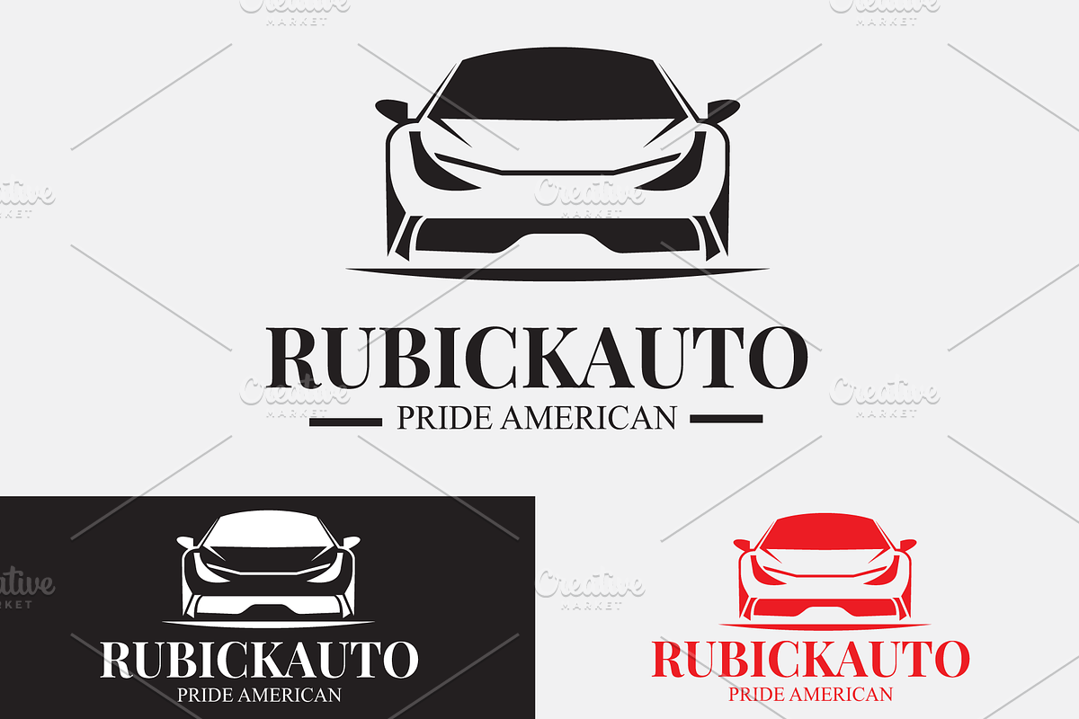 Car Auto American Logo, a Branding & Logo Template by Web Design Legend (Photo 1 of 4)