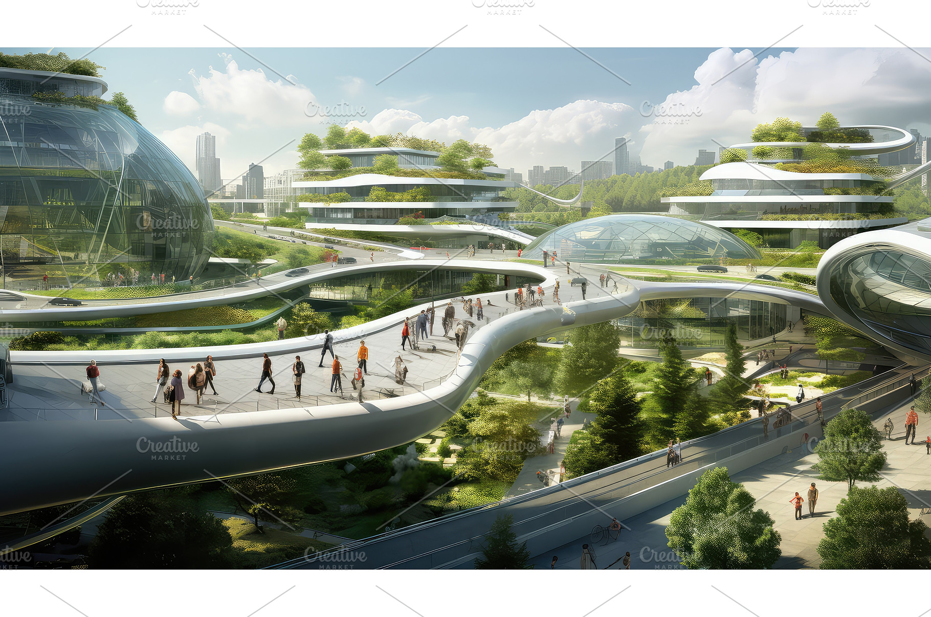innovation future architecture, an Architecture Photo by pikepicture