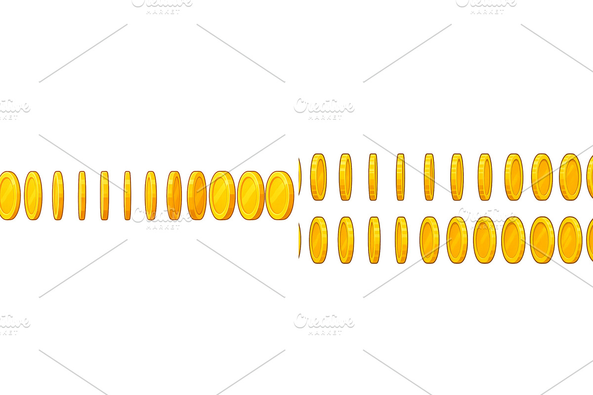 Flat vector illustration of golden, an Illustration by ZinetroN