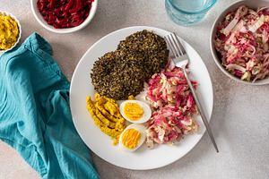 A vibrant, healthy breakfast