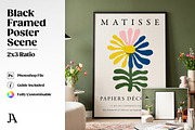 Black Framed Poster 2x3 PSD Mockup, a Household Mockup by Julian Adams (Thumbnail 1 of 3)