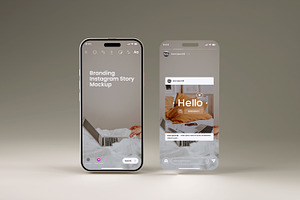 Branding Instagram Story Mockup