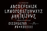 Frozzedt Dripping Display Font, a Blackletter Font by Maulana Creative (Thumbnail 7 of 7)
