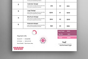 Business Invoice Design, a Flyer Template by MightyDesign (Thumbnail 3 of 8)
