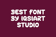 Rekoy Ghoba - Round Font, a Sans Serif Font by Iqsiart Studio (Thumbnail 6 of 7)