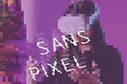Pixel Sans Italic, a Sans Serif Font by cromatixclassroom (Thumbnail 2 of 3)