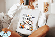 Spooky Nurse Ghost PNG, a Seasonal Illustration by Daily.Designs (Thumbnail 4 of 4)