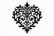 Floral Heart Silhouette Set, an Illustration by Gfx_Store (Thumbnail 21 of 21)