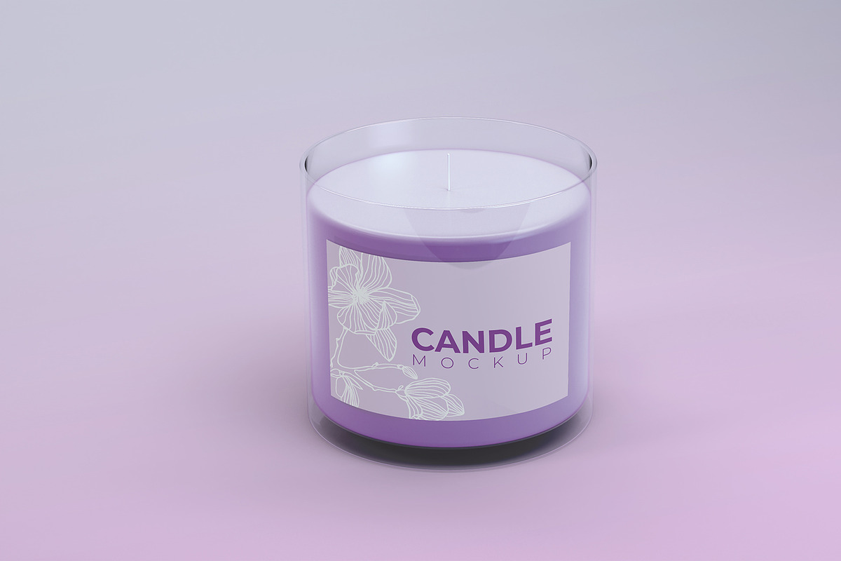 Candle Mock Up, a Household Mockup by McLittle Stock (Photo 2 of 4)