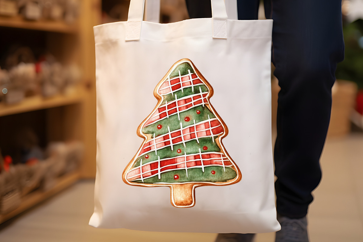 Red Green Plaid Christmas Clipart, an Illustration by Rose Art (Photo 7 of 7)