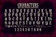 Grumbledook - a grumbly typeface, a Font by Amber Nest Design (Thumbnail 5 of 8)