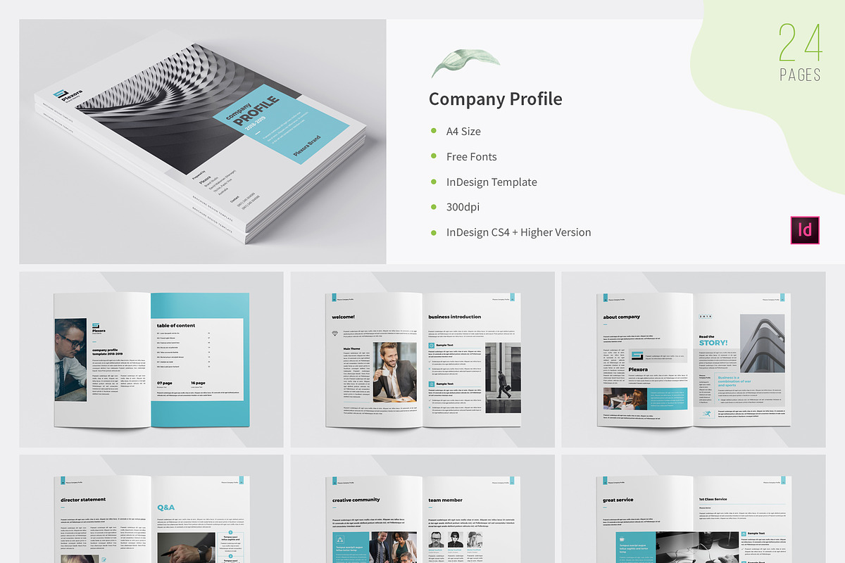 90+ Print Templates Mega Bundle, a Brochure Template by Orcshape Studio (Photo 5 of 28)