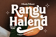 Rangu Halend Font, a Font by Burhan Afif (Thumbnail 1 of 10)