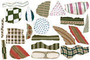 Torn papers clipart., a Texture Graphic by TaPilipa (Thumbnail 4 of 8)