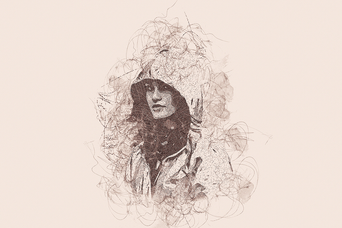 Photo To Sketch Photoshop Action, an Action Add-On by Studio Retouch (Photo 2 of 11)