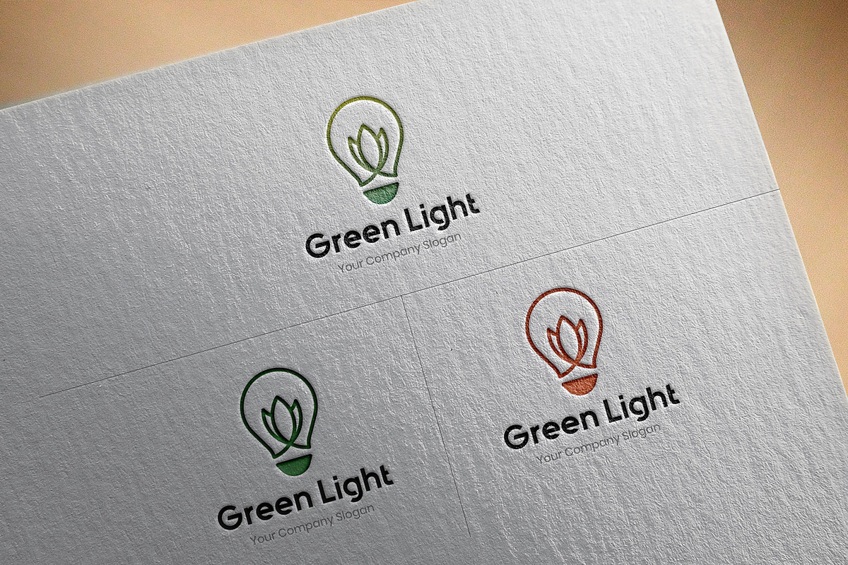 Green Light Logo Template, a Branding & Logo Template by BdThemes (Photo 3 of 4)