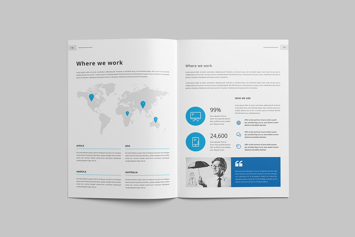 Company Profile, a Brochure Template by Tanber Hossen (Photo 11 of 14)