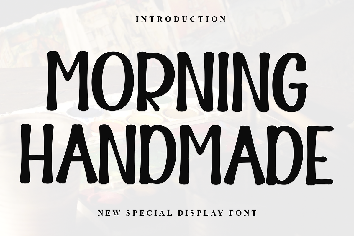Morning Handmade, a Font by FreshTypeINK (Photo 1 of 8)