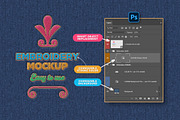 Embroidery Mockup, a Layer Style Add-On by Andrew Skoch Design (Thumbnail 2 of 5)