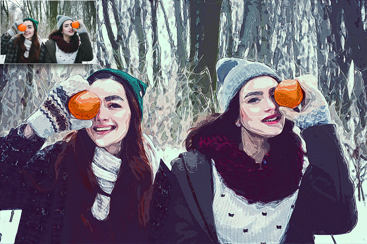 Impressionist Painting, an Action Add-On by Danive Studio (Photo 11 of 11)