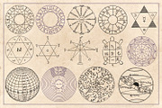 190 Vintage Astrology & Alchemy, an Illustration by Brigantine Designs (Thumbnail 8 of 10)