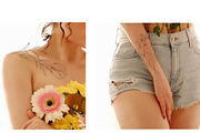 FineLine Floral Stamps for Procreate, a Brush Add-On by CaraulanStore (Thumbnail 4 of 9)