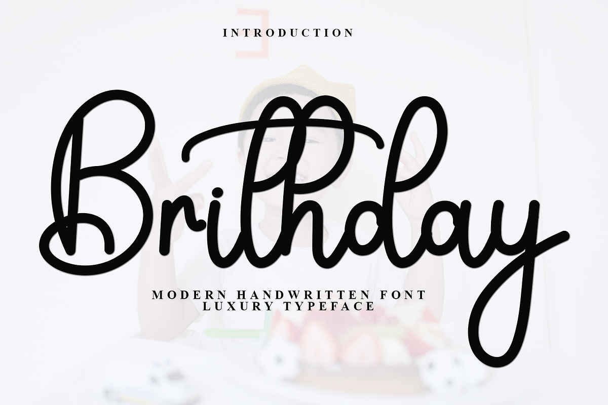 Birthday, a Handwritten Font by InermediaSTUDIO (Photo 1 of 7)