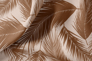 Feather Palms Seamless Pattern