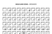 Bold Line Icons, an Outline Icon by Howcolour (Thumbnail 141 of 151)